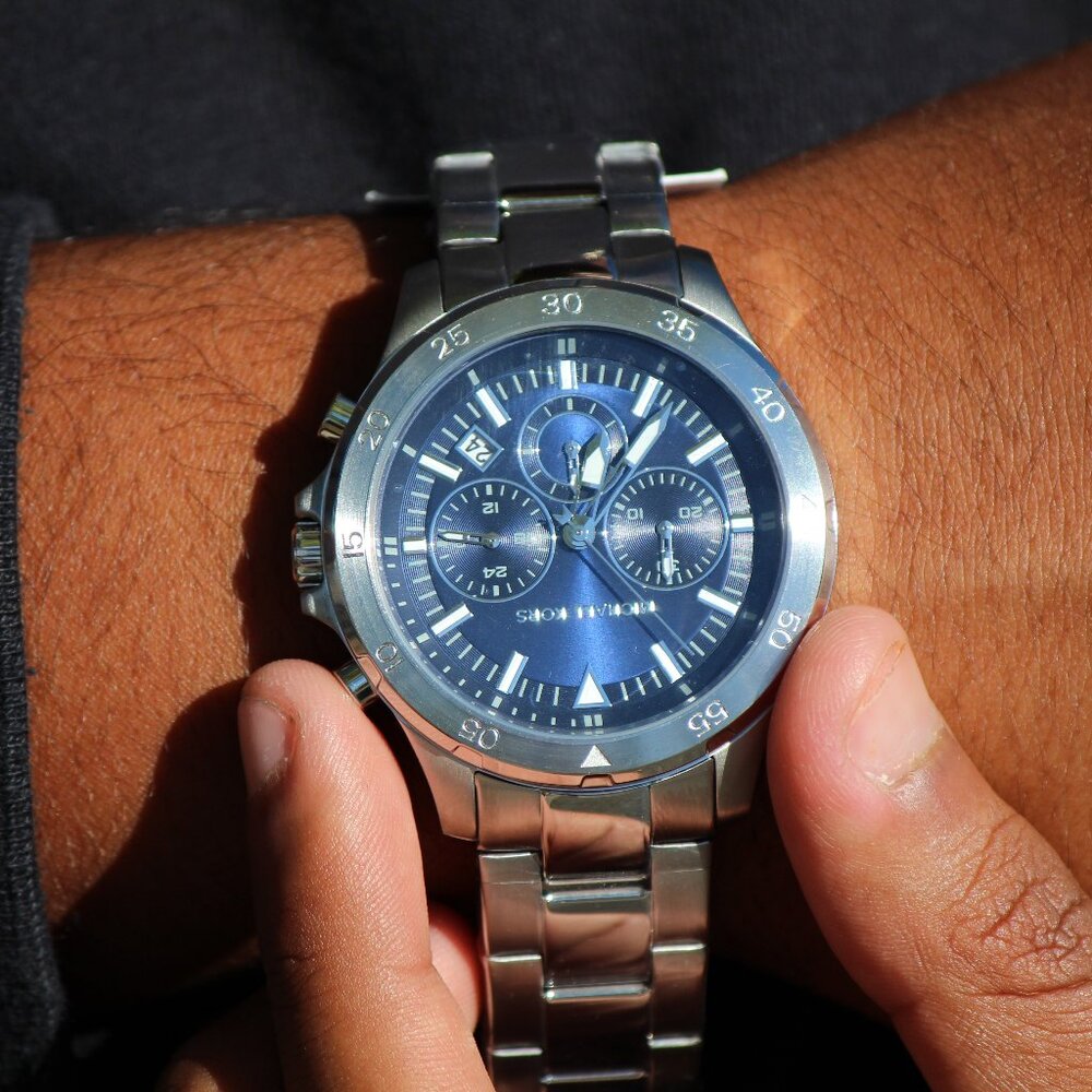Blue Faced Michael Kors Watch